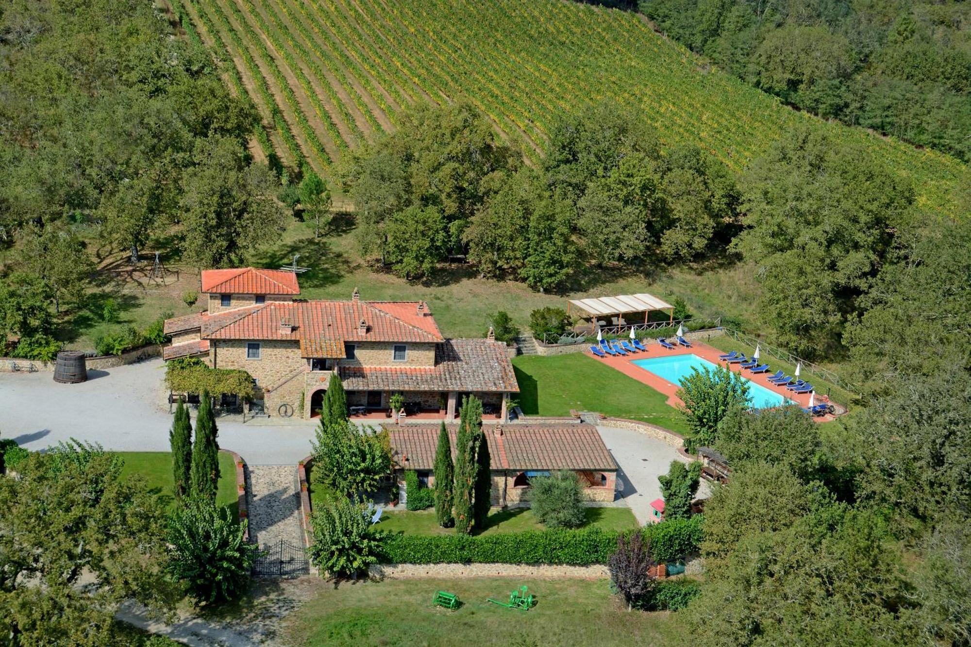 Agriturismo L'Incrociata Bucine Екстер'єр фото